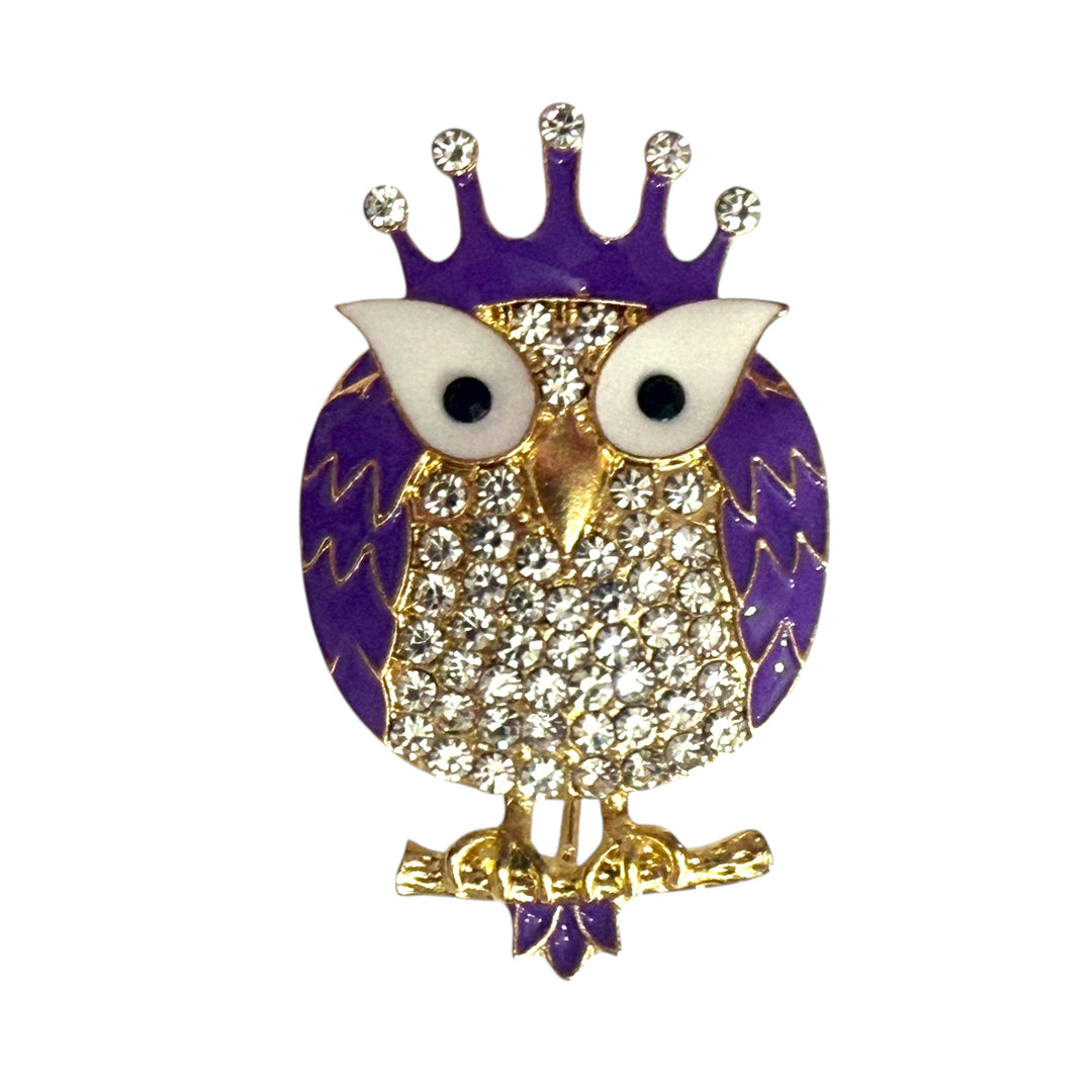 Multi-strand “CHARMS” necklace in agate and pearls complete with owl