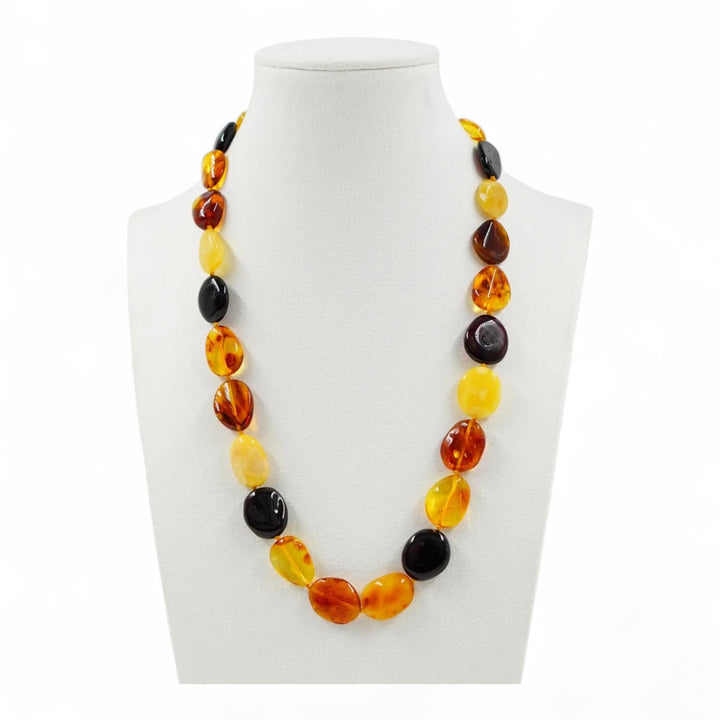 Collana ambra multicolore del baltico
