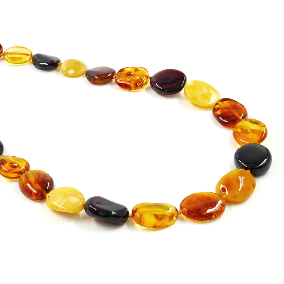 Collana ambra multicolore del baltico