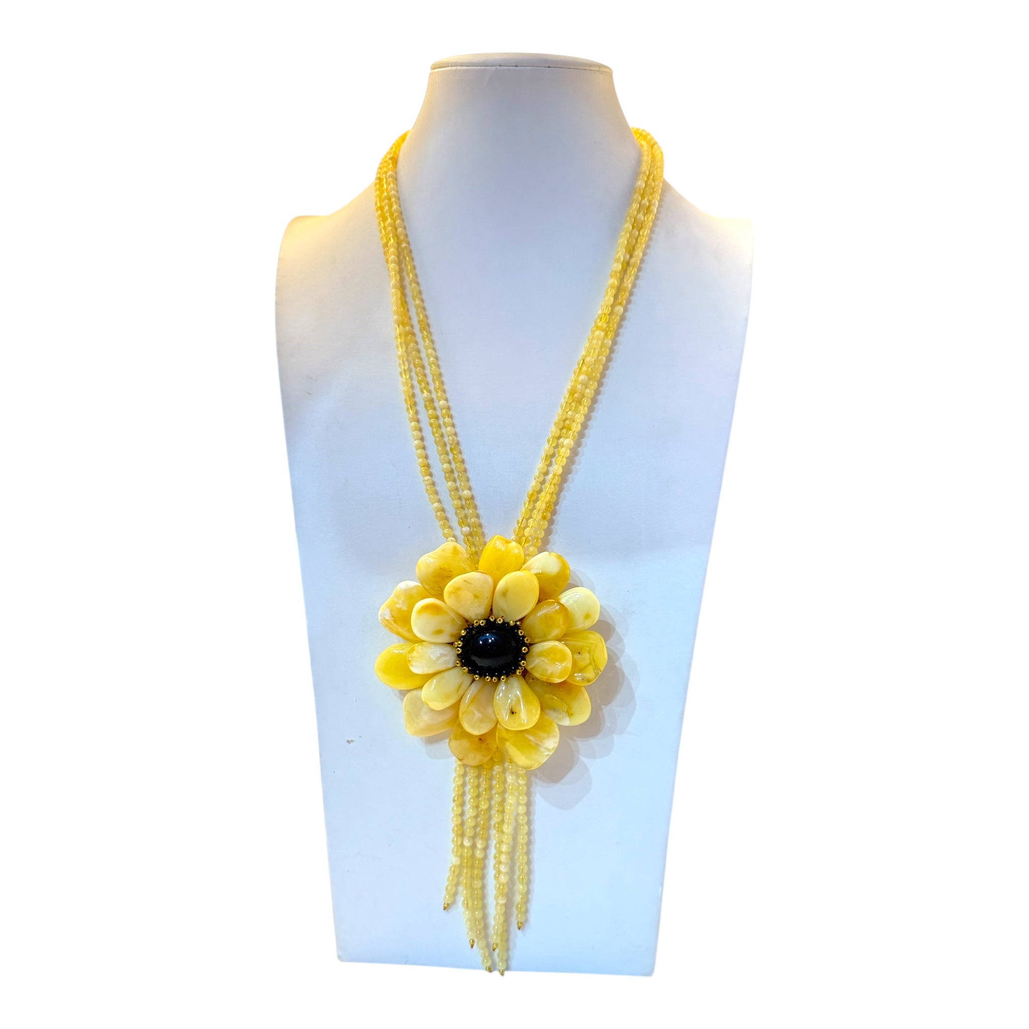 Collana Ancora E Girasole In Argento 925 – Gioiello Dell'Amicizia, Catena Regolabile 18+2 Pollici