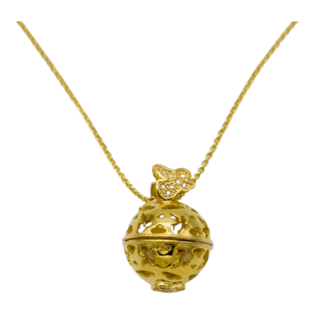 FINE COLLEZIONE - Collana chiama angeli in argento Lucia Vitiello Gioielli di Napoli