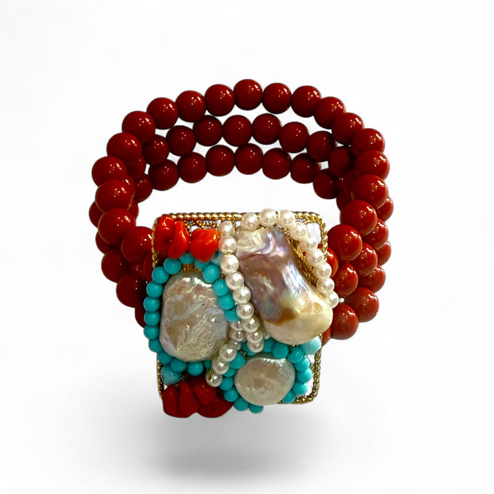 Fine collezione - Bracciali Multifili di perle
