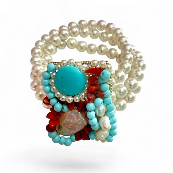 Fine collezione - Bracciali Multifili di perle