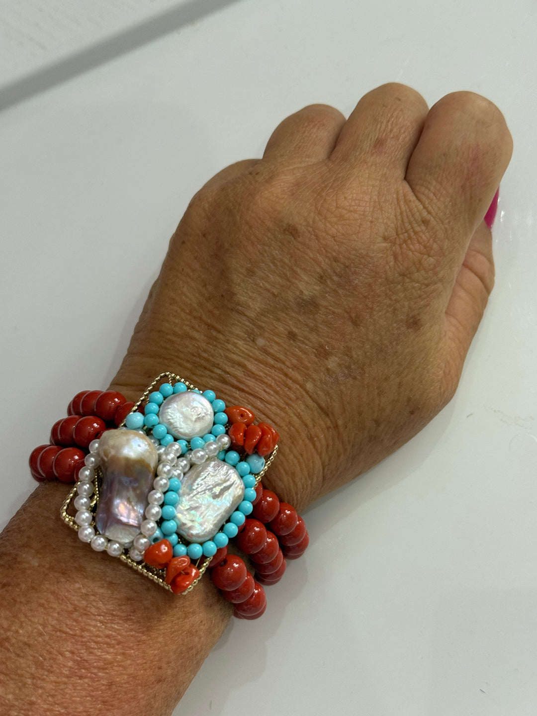 Fine collezione - Bracciali Multifili di perle
