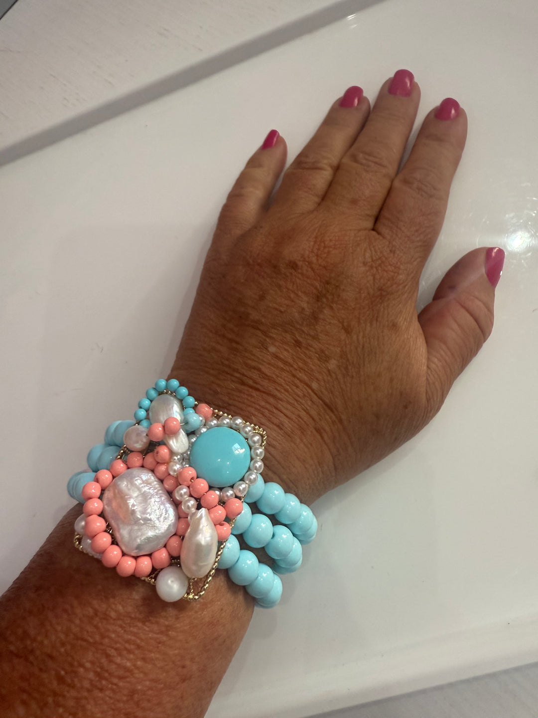 Fine collezione - Bracciali Multifili di perle