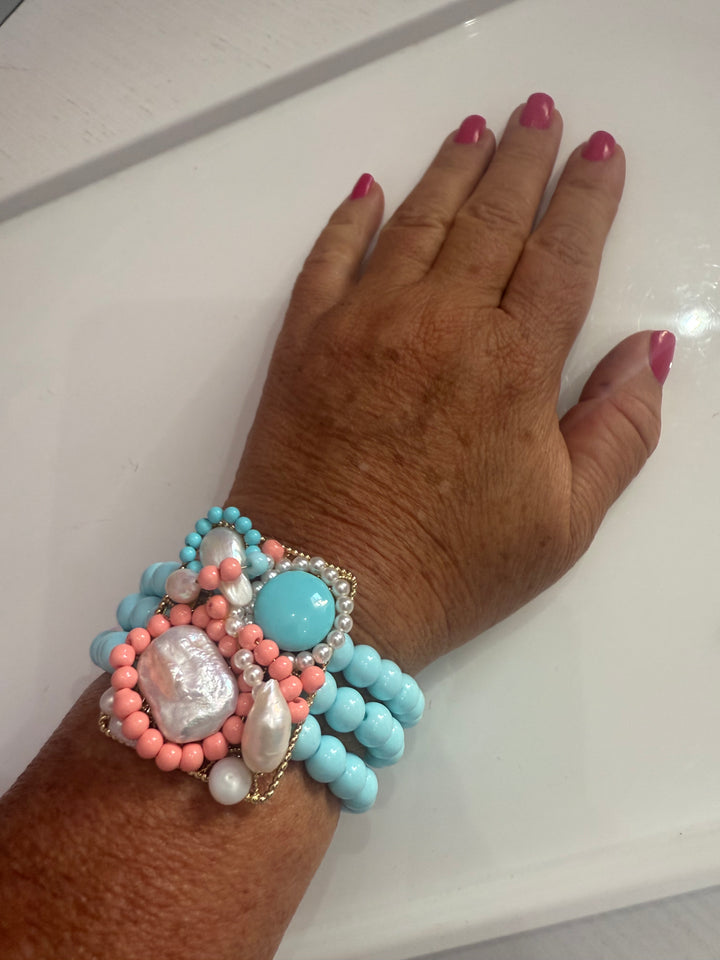 Fine collezione - Bracciali Multifili di perle