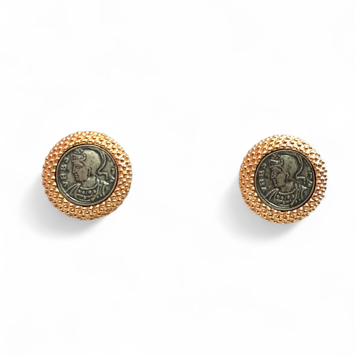 Fine collection - Roman coin earrings in silver