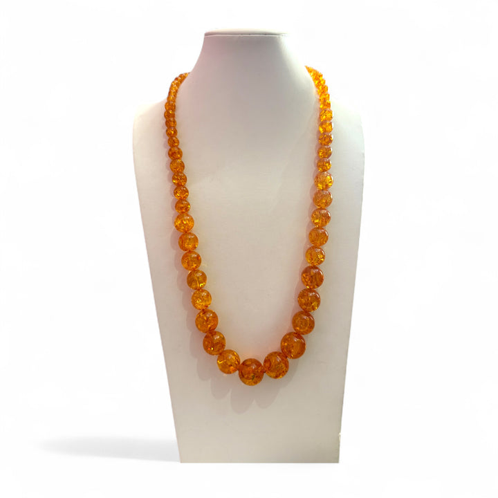 Baltic yellow amber necklace