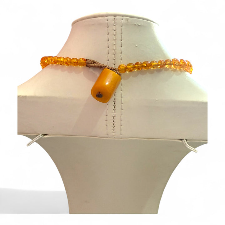 Baltic yellow amber necklace