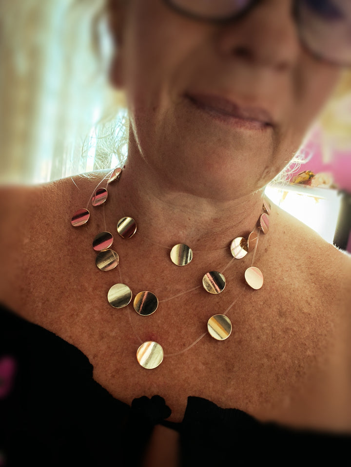 END OF COLLECTION - sphere necklace