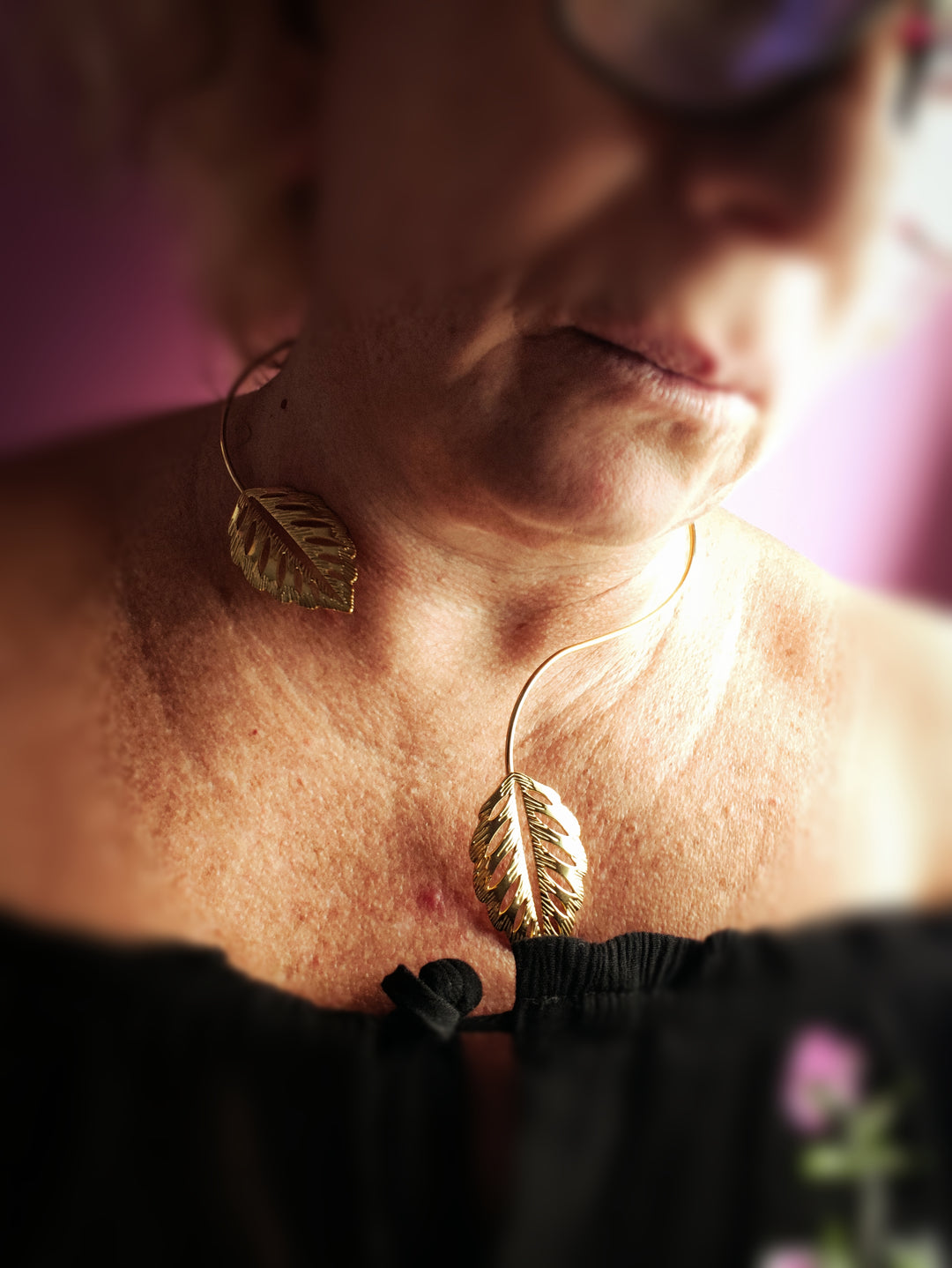 END OF COLLECTION - Leaf Necklace