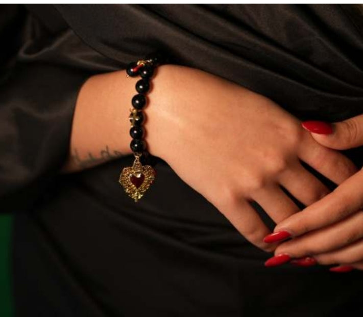 End of collection - sacred heart bracelet