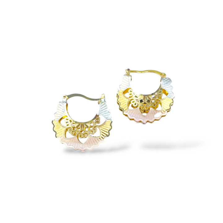 END OF COLLECTION - Fan earrings