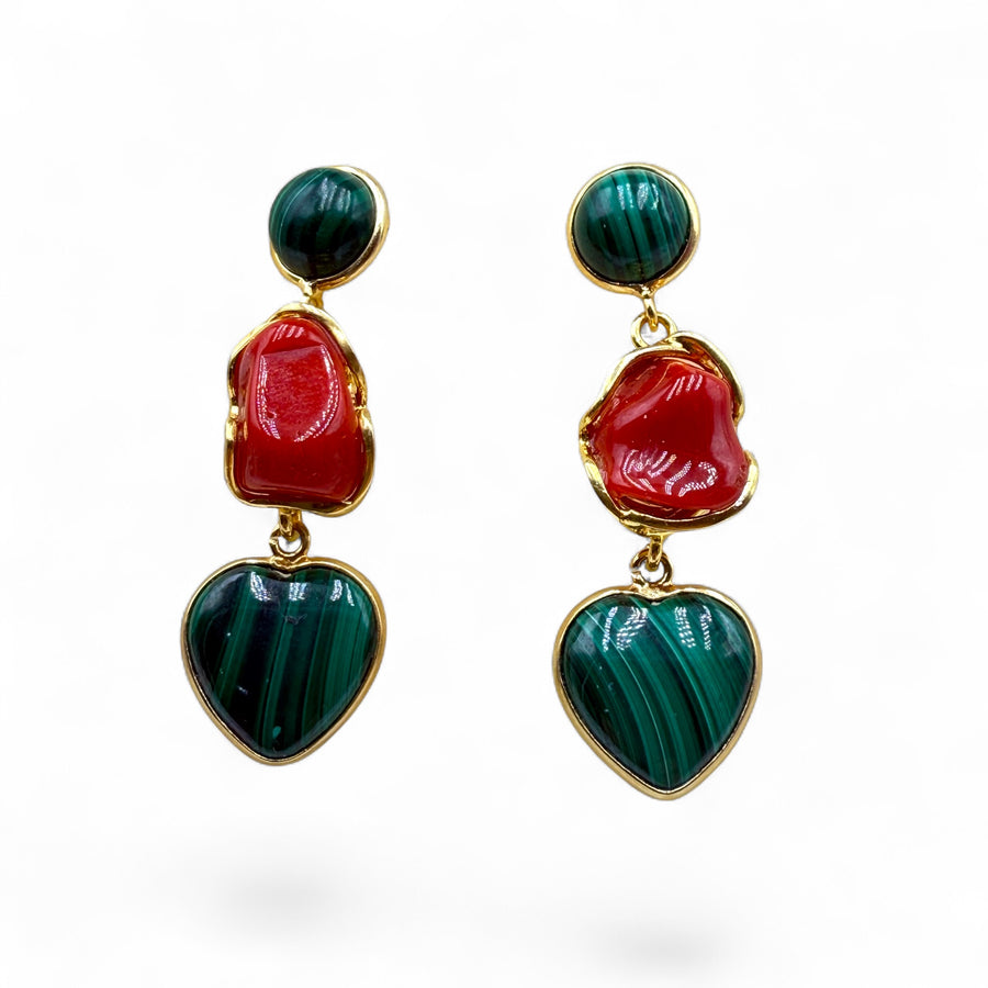 Orecchini Campanella di Capri Red – BY CAPRI 1962 Orecchini Campanella di Capri Red – BY CAPRI 1962