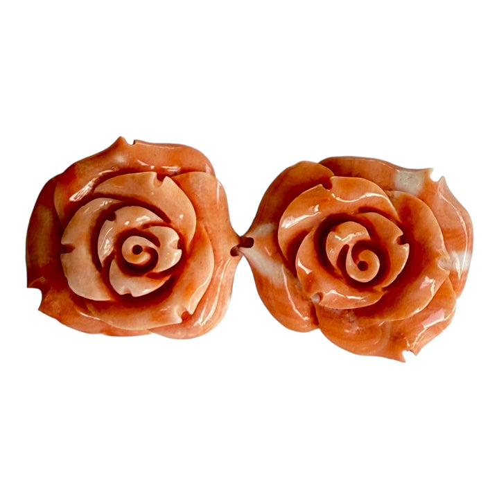 “Pink” cherry coral earrings