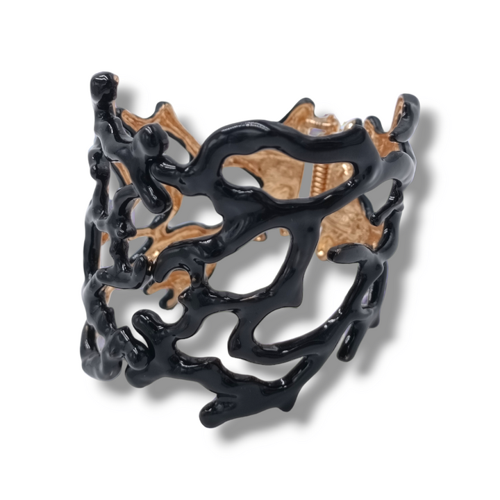END OF COLLECTION - Steel branch bracelet