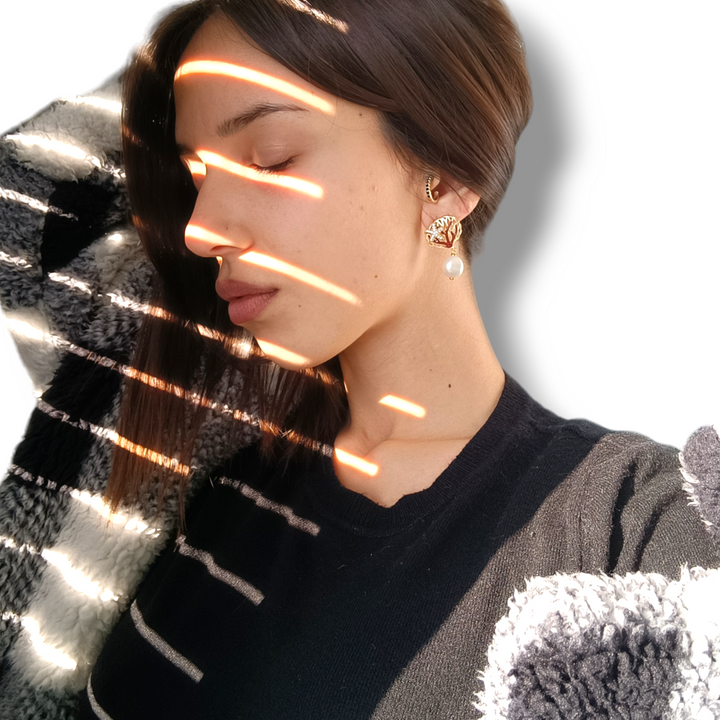 Marine Silver Earrings