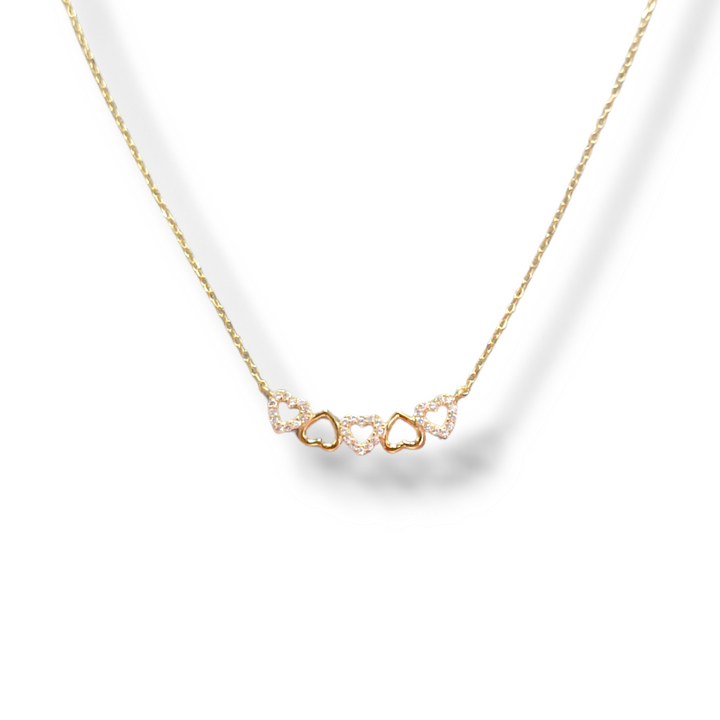 END OF COLLECTION - Silver heart necklace