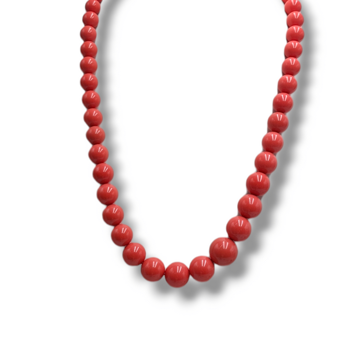 Collana su pasta di corallo
