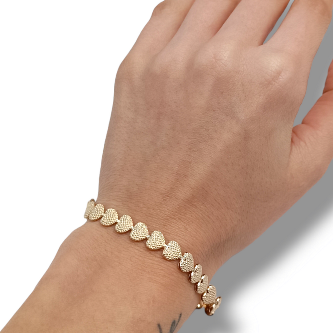 END OF COLLECTION OFFER - Silver heart bracelet