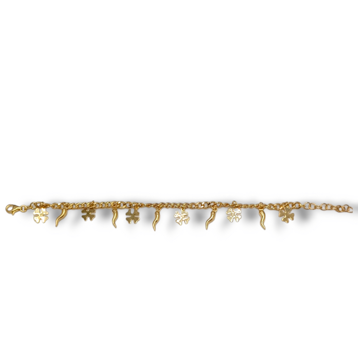 FINE COLLEZIONE - Bracciale scaramantico in argento