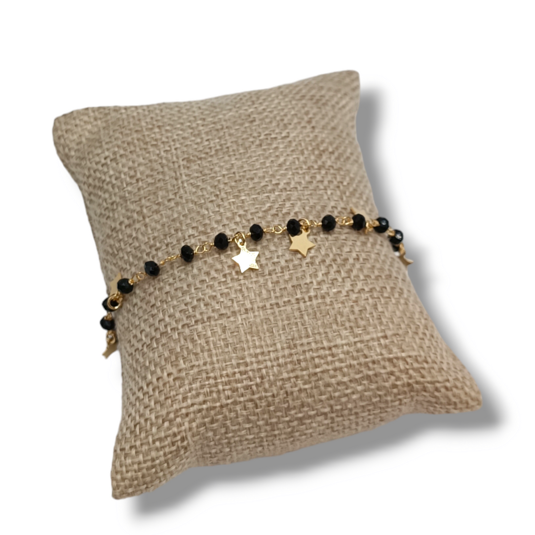 END OF COLLECTION - Gold plated silver heart bracelet