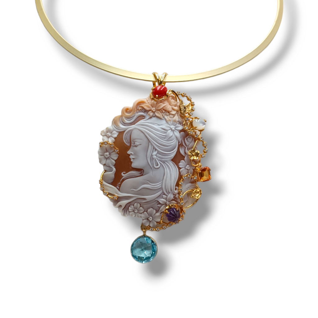 Ciondolo A Cuore In Selenite - Dimora Degli Angeli Gioielli - Foto 6