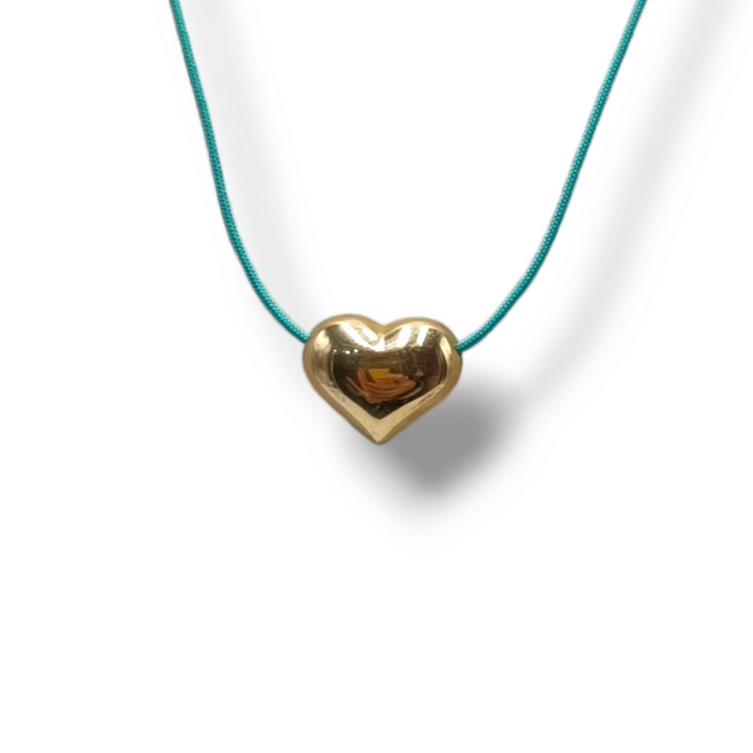 END OF COLLECTION - Silver heart necklace