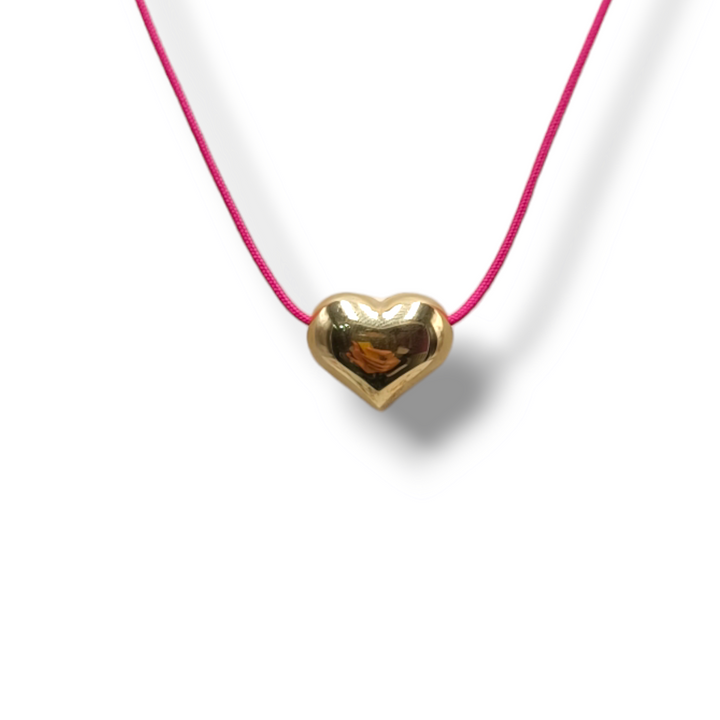 END OF COLLECTION - Silver heart necklace
