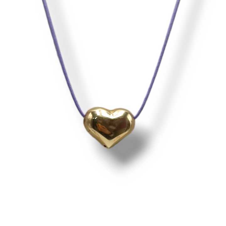 END OF COLLECTION - Silver heart necklace