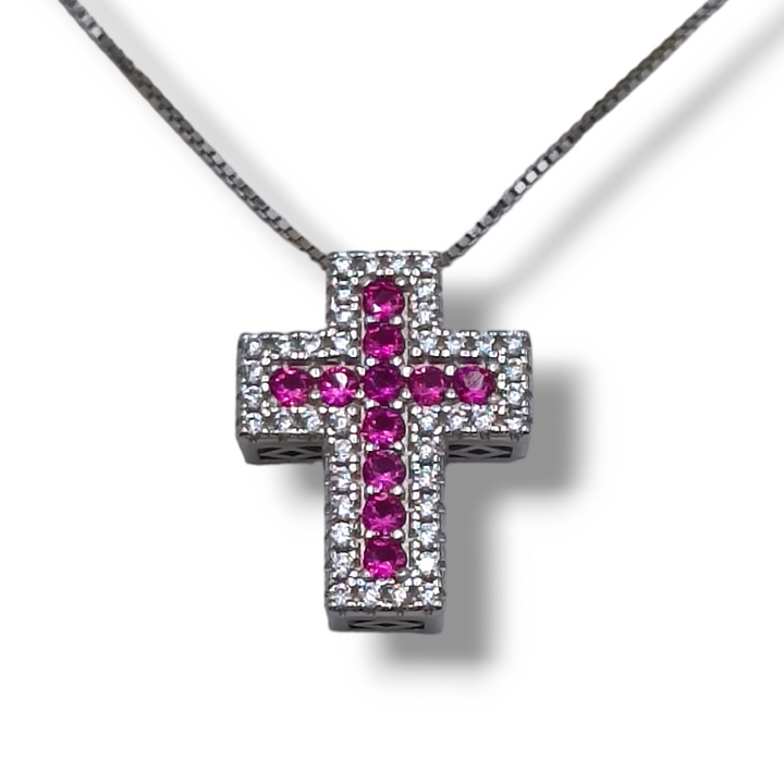 Silver Cross Necklace