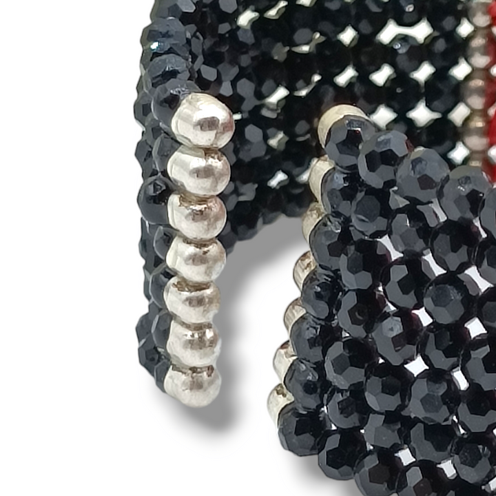 Bracciali schiava in corallo e agata montato su argento Lucia Vitiello Gioielli di Napoli