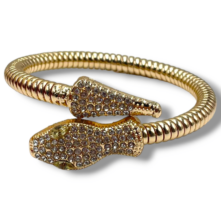 END OF COLLECTION - Zirconia Snake Bracelet