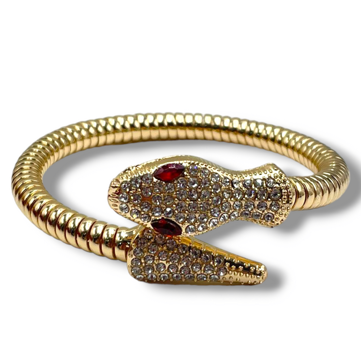 END OF COLLECTION - Zirconia Snake Bracelet