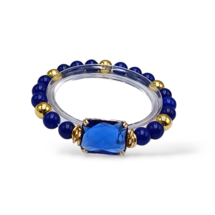 END OF COLLECTION - Agate and zirconia bracelets