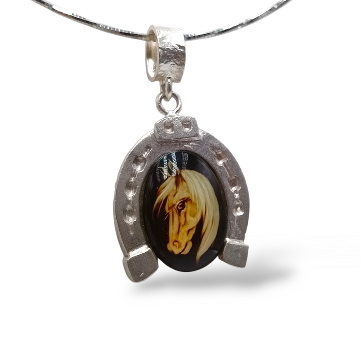 Lucky fairy cameo necklace