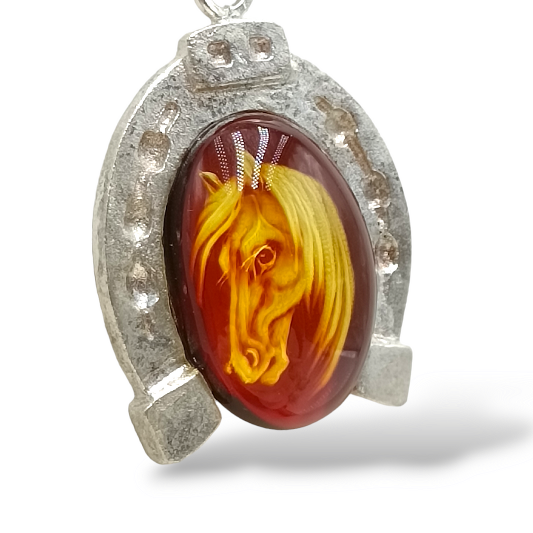 Lucky fairy cameo necklace