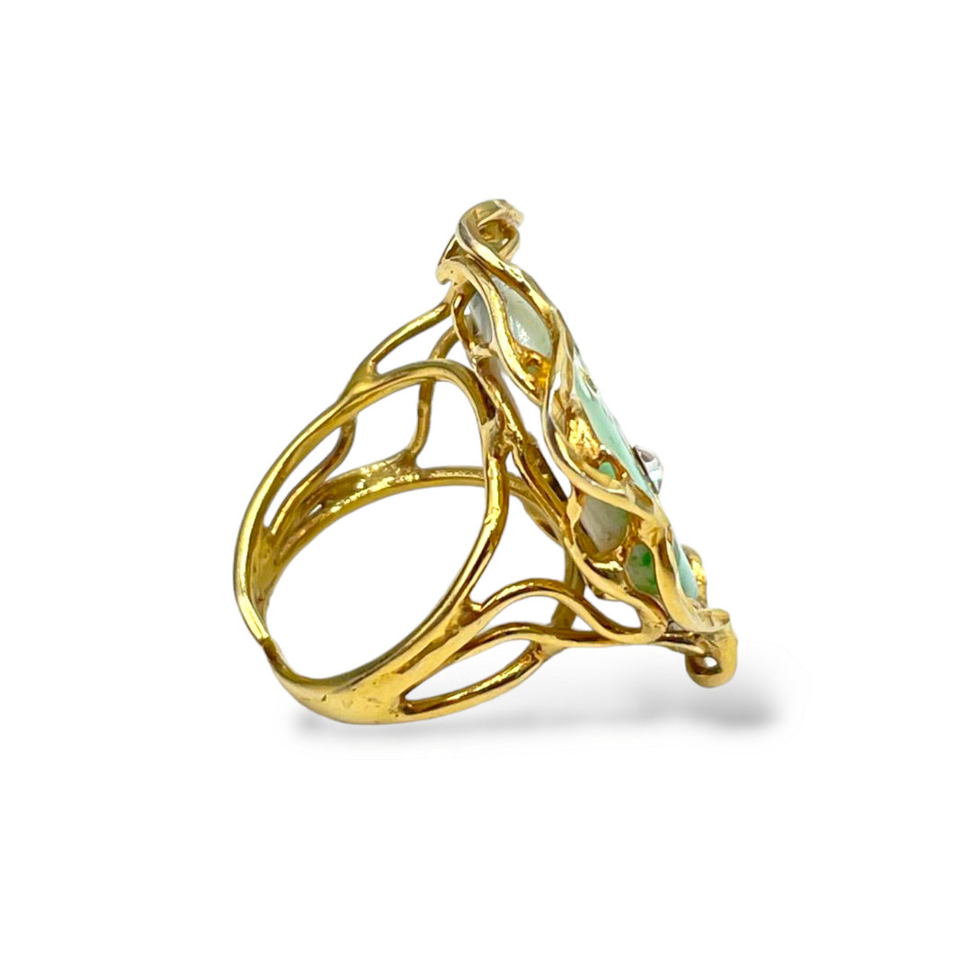 Picture design collection - orange ring
