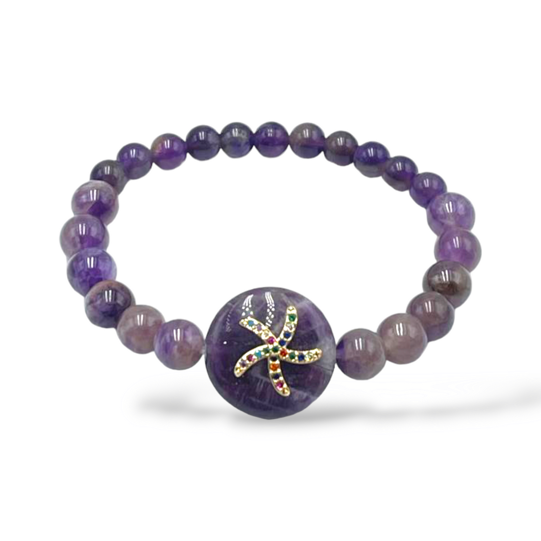 END OF COLLECTION - Amethyst Marine Bracelet