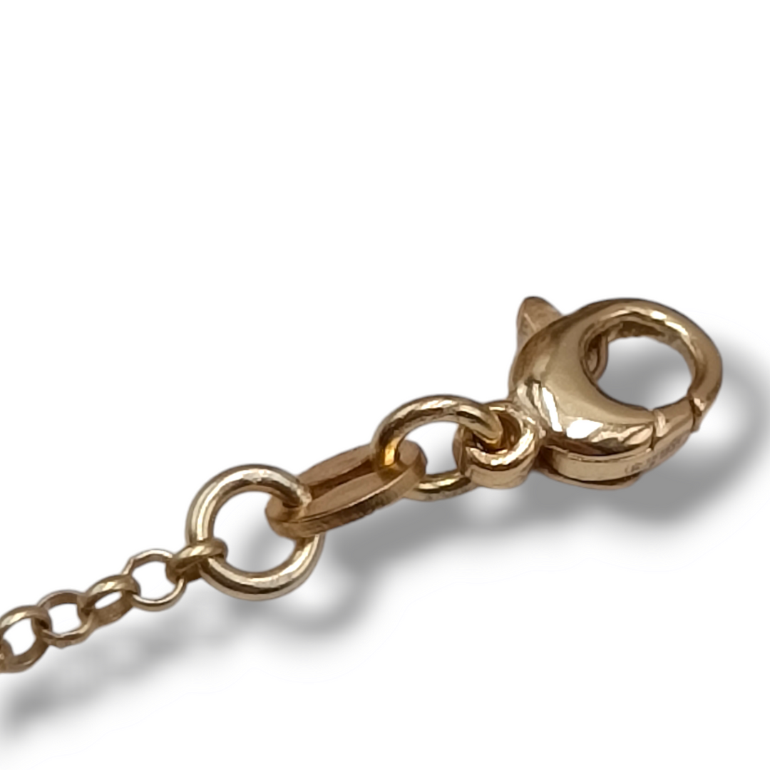 Bracciale stella in corallo montato su argento