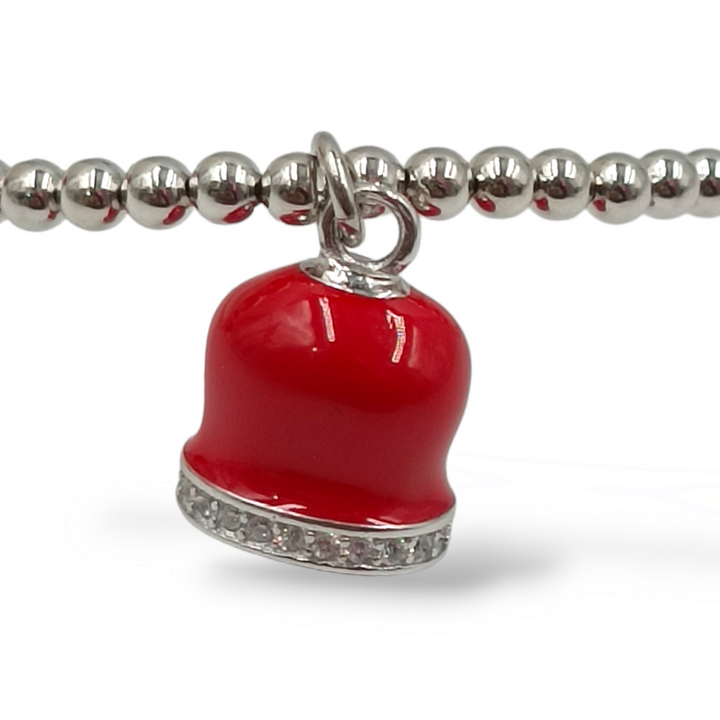 END OF COLLECTION - Silver Bell Bracelet