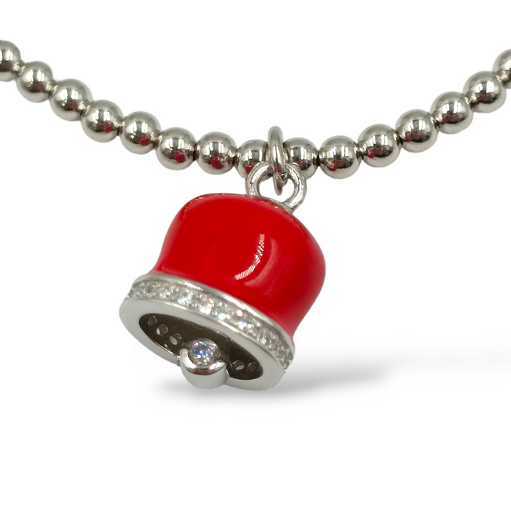 END OF COLLECTION - Silver Bell Bracelet