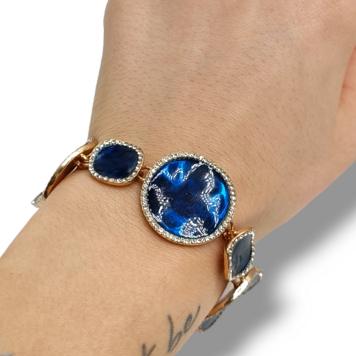 LAUNCH OFFER - Agate oval bracelet