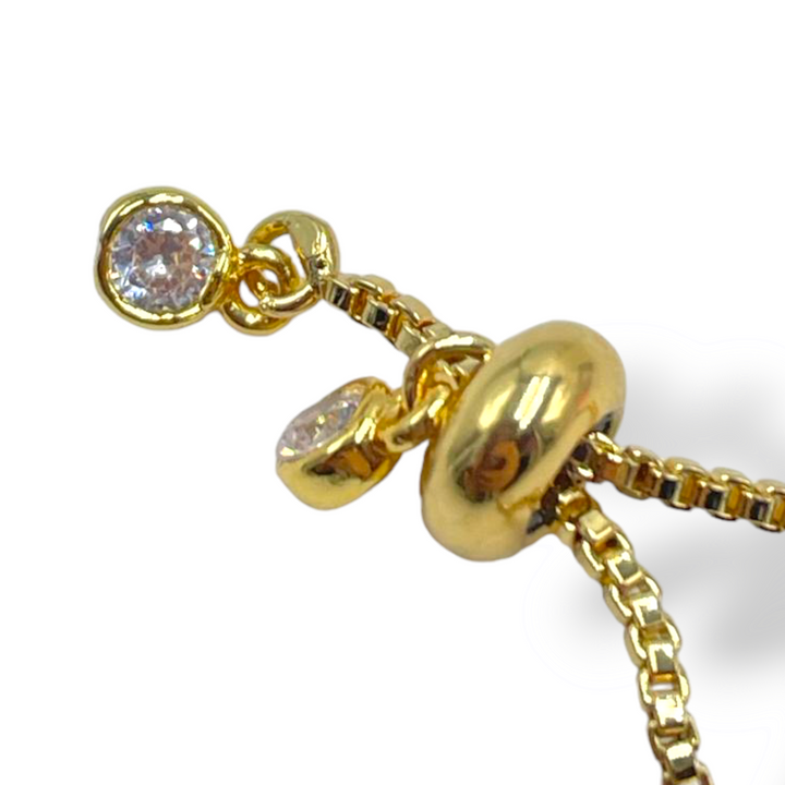 LAUNCH OFFER - Bracelet with faceted zirconia