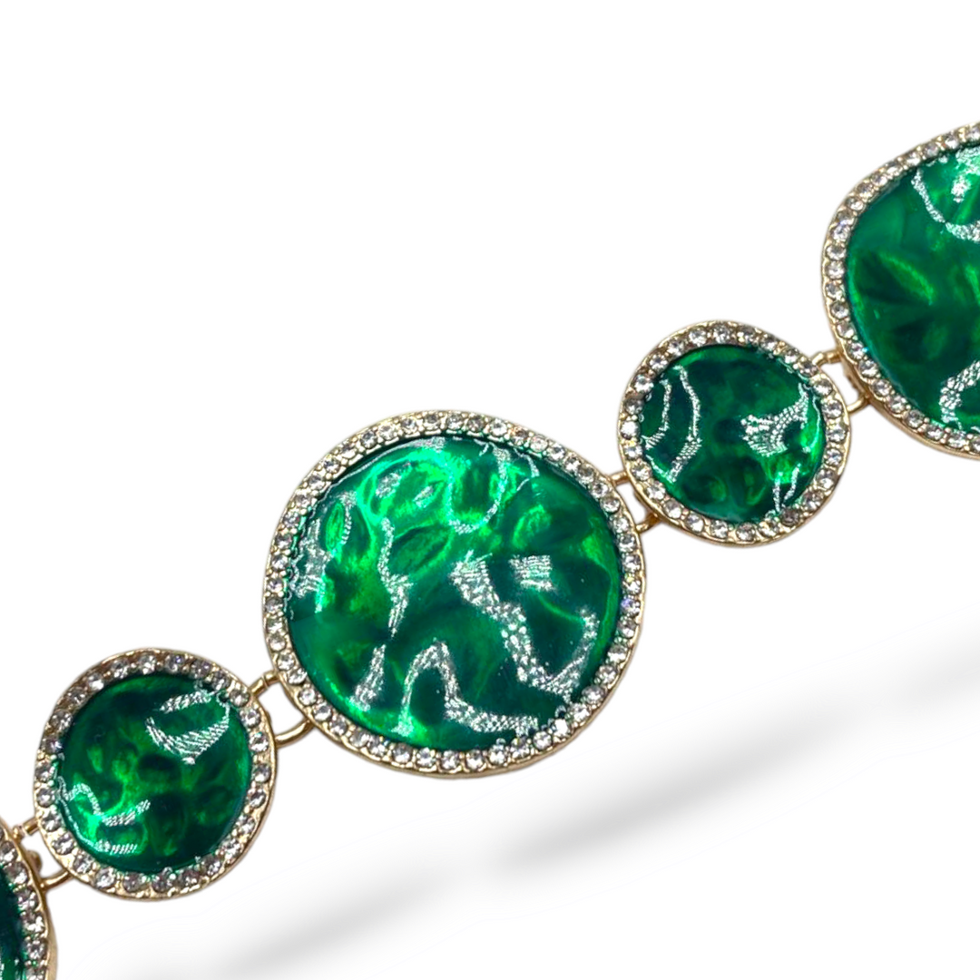 LAUNCH OFFER - Agate oval bracelet