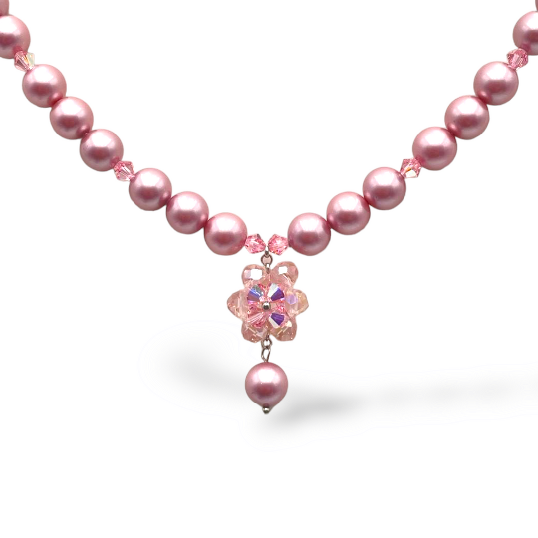 Collana in perle della swarovki