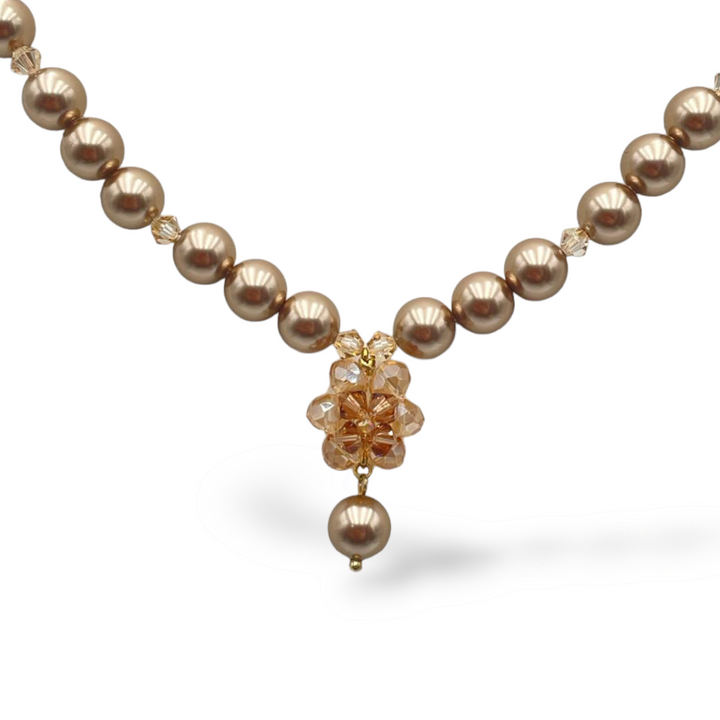 Collana in perle della swarovki