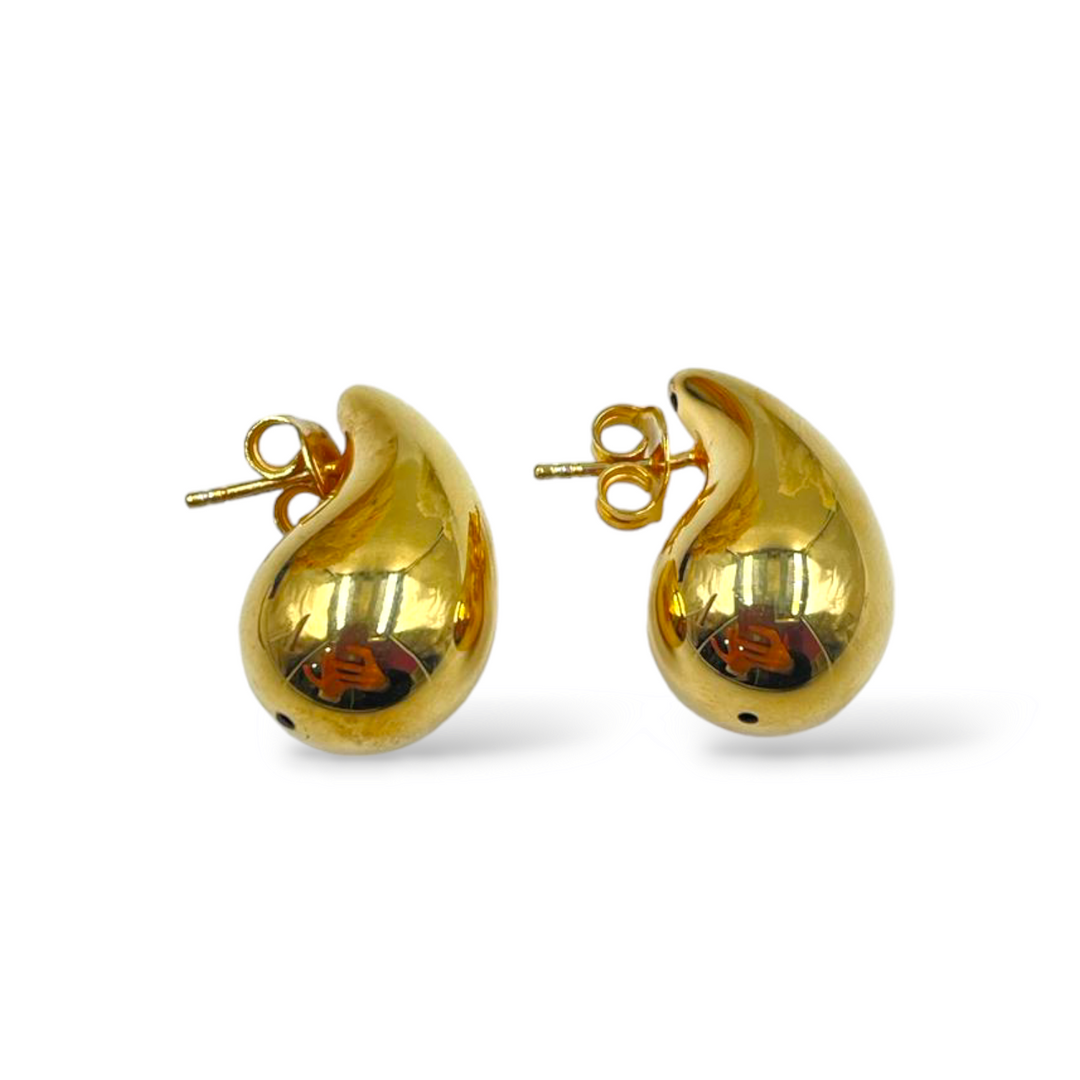 END OF COLLECTION - Drop earrings on silver