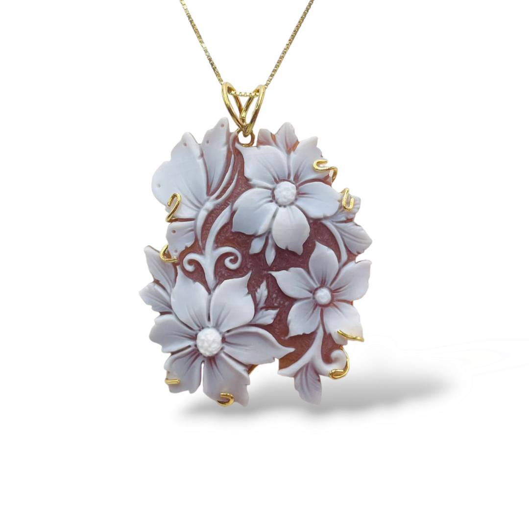 Pinch Bails In Argento Brillante Da 22 Mm Con Fiore, 10 Pezzi - Foto 6