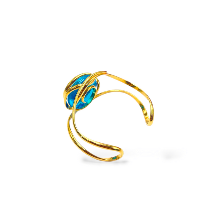 Precious Murano Blue Crystal Bracelet